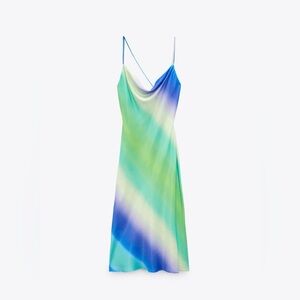 Zara tie dye midi dress